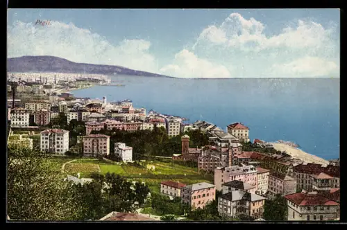 AK Pegli, Vista panoramica della Riviera di Ponente