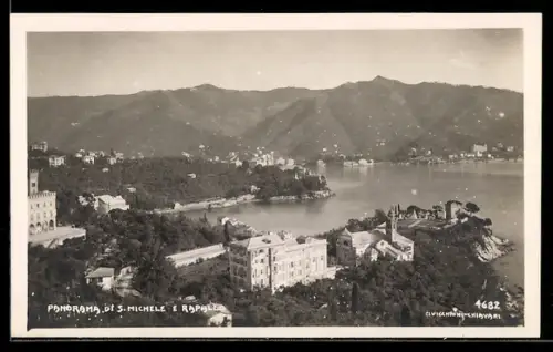 AK Rapallo, Panorama di S. Michele