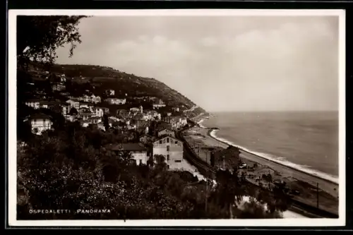 AK Ospedaletti, Panorama della costa e del mare