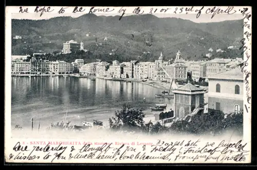 AK Santa Margherita Ligure, Panorama costiero della Riviera di Levante