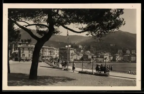 AK Rapallo, Passeggiata a mare