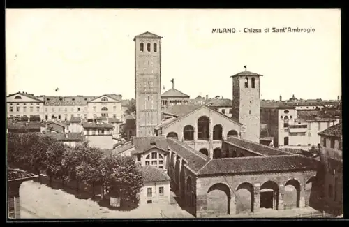 AK Milano, Chiesa di Sant`Ambrogio
