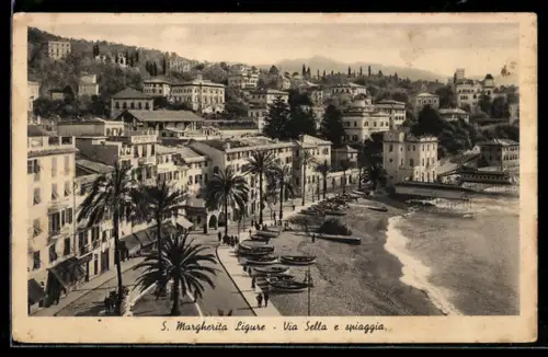 AK S. Margherita Ligure, Via Sella e spiaggia