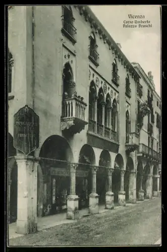 AK Vicenza, Corso Umberto Palazzo Braschi
