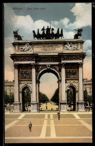 AK Milano, Arco della Pace