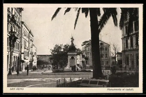 AK San Remo, Monumento ai caduti