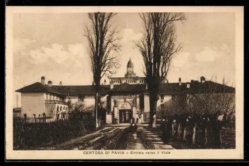AK Certosa di Pavia, Entrata verso il Viale