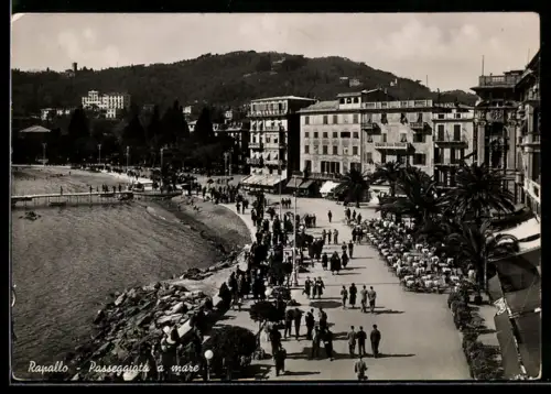 AK Rapallo, Passeggiata a mare