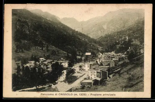 AK Crissolo, Panorama di Crissolo, Frazione principale