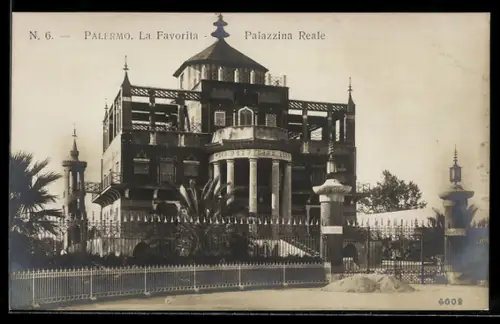 AK Palermo, La Favorita, Palazzina Reale