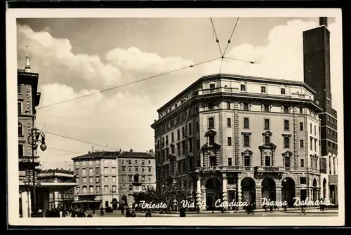 AK Trieste, Viale G. Carducci, Piazza Dalmazia