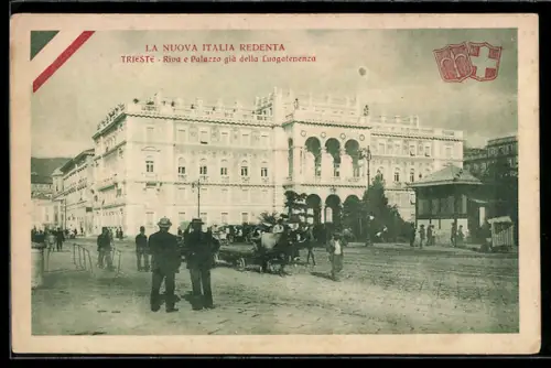 AK Trieste, Riva e Palazzo già della Luogotenenza