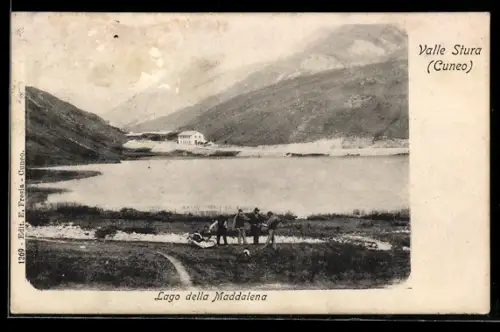 AK Lago della Maddalena /Valle Stura, Panorama