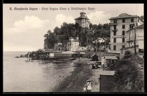 AK S. Margherita Ligure, Hôtel Regina Elena e Stabilimento Bagni