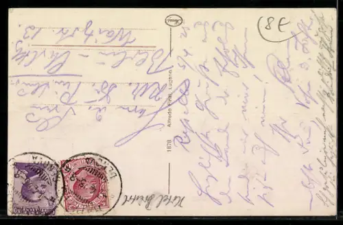 AK Rapallo, Castello Medioevale e lungomare con edifici storici