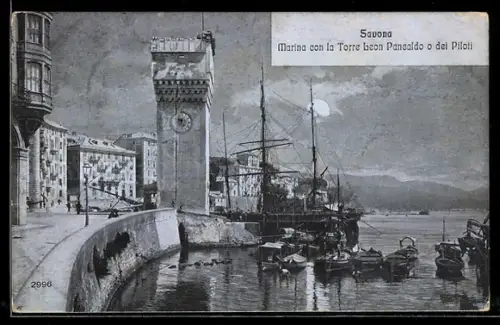 AK Savona, Marina con la Torre Leon Pancaldo o dei Piloti