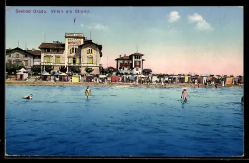 AK Grado, Ville sulla spiaggia