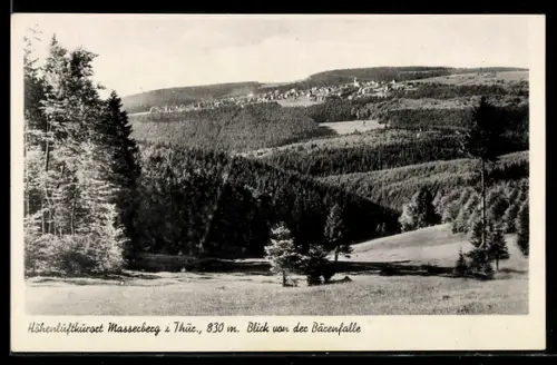 AK Masserberg i. Thür., Blick von der Bärenfalle