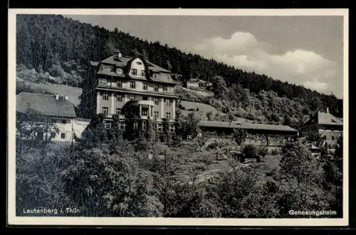AK Leutenberg i. Thür., Genesungsheim am Waldesrand