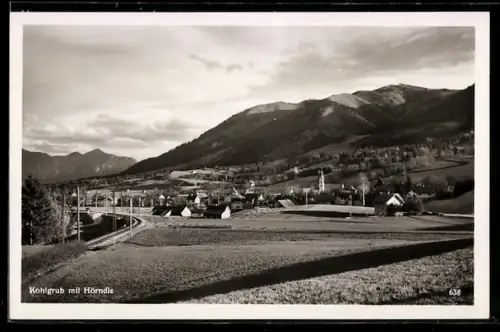 AK Kohlgrub, Ortsansicht mit Hörndle