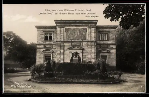 AK Bayreuth, Villa Wahnfried