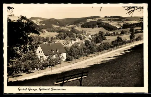 AK Goldmühl /Bad Berneck, Gasthof Grampp, Bes. Tr. Gräbner
