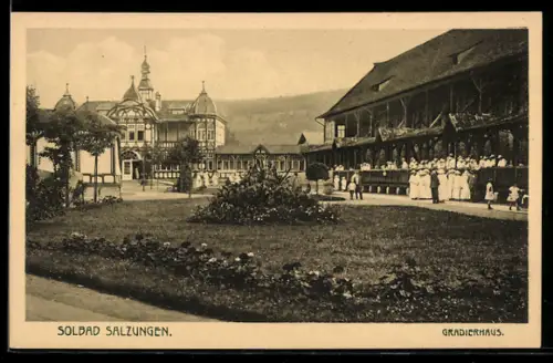 AK Bad Salzungen, Blick zum Gradierhaus