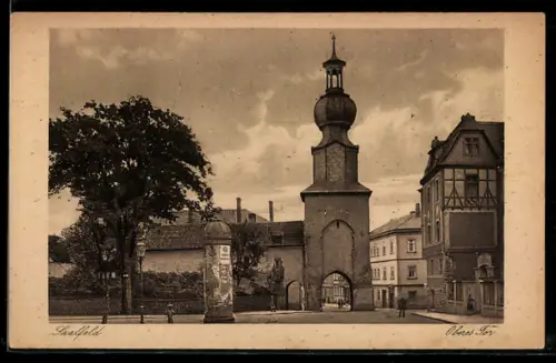 AK Saalfeld in Thüringen, Oberes Tor