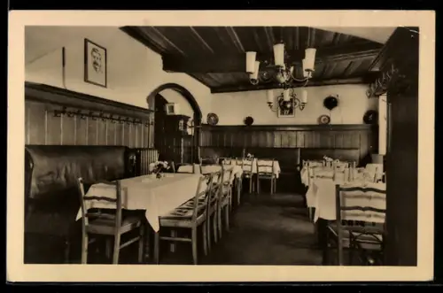 AK Saalfeld, Restaurant HO-Hotel Anker, Speisesaal