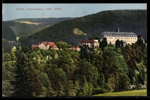 AK Schwarzburg /Thür. Wald, Schloss Schwarzburg