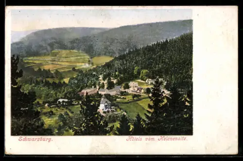 AK Schwarzburg, Hotels vom Helenensitz