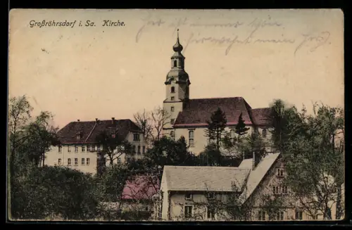 AK Grossröhrsdorf i. Sa., Kirche