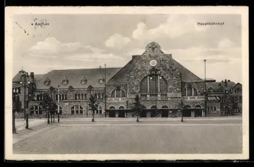 AK Aachen, Der Hauptbahnhof