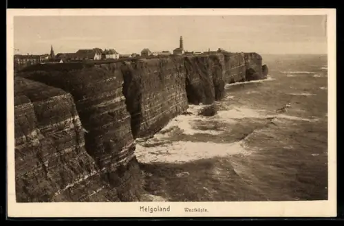 AK Helgoland, An der Westküste