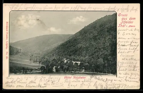 AK Ilfeld /Harz, Hôtel Netzkater