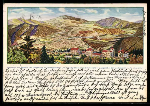 AK Saalfeld /Thüringer Wald, 50 Jahre Waldsanatorium Sommerstein 1938