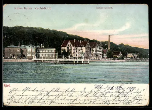 AK Kiel, Kaiserlicher Yacht-Klub, Seebadeanstalt