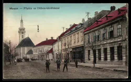 AK Moson, Foutca az Otthon-kávéházzal
