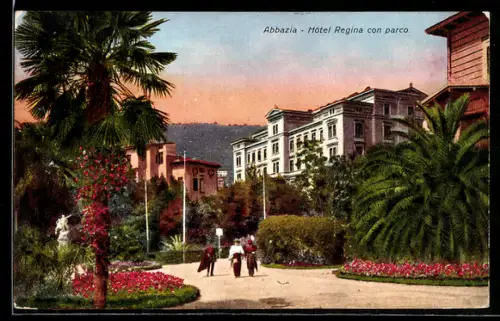 AK Abbazia, Hôtel Regina con parco