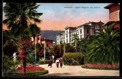 AK Abbazia, Hôtel Regina con parco