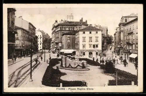 AK Fiume, Piazza Regina Elena