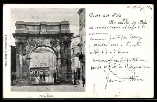 AK Pola, Porta Aurea