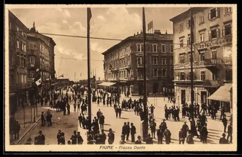 AK Fiume, Piazza Dante