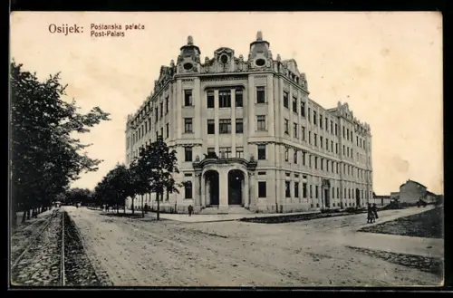 AK Osijek, Strassenpartie am Post-Palais