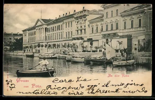 AK Pola, Partie an der Riva