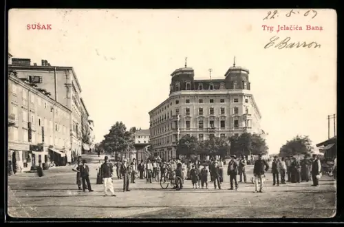 AK Susak, Trg Jelacica Bana