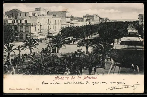 AK Tunis, Avenue de la Marine