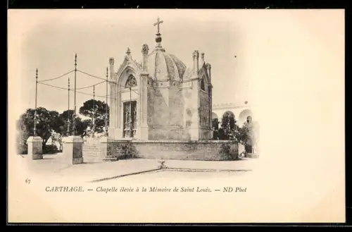 AK Carthage, Chapelle élevée à la Mémoire de Saint Louis