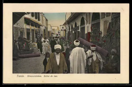 AK Tunis, Scène de rue