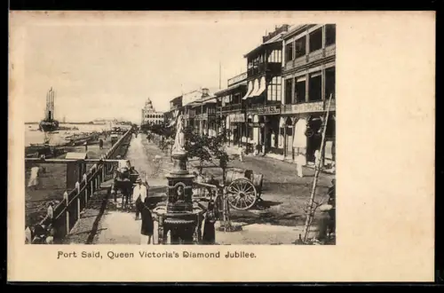 AK Port Said, Queen Victoria`s Diamond Jubilee